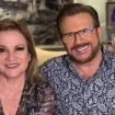 Lucía y Joaquín Galán, Pimpinela, en una imagen de redes