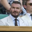 David Beckham en Wimbledon en el partido de Carlos Alcaraz con escayola