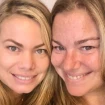 Carla y Caritina Goyanes en un selfie juntas
