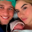 Sol Macaluso con su bebé