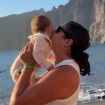 Anabel Pantoja con su hija Alma.