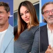 Brad Pitt, Helen Lindes y Pepe Navarro.