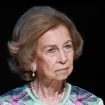 Reina Sofía triste