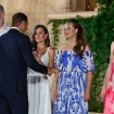Los reyes Felipe VI y Letizia ofrecen la tradicional recepción a las autoridades de Baleares en Marivent