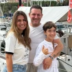 Manu Tenorio y su familia