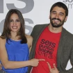 Álex García y Verónica Echegui, en la presentación de 'Seis puntos sobre Emma', la película que los unió.