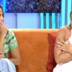 Gloria Camila y Rocío Flores en un plató de Telecinco juntas