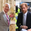 Carlos III y el príncipe Harry.