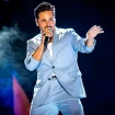 David Bustamante haciendo ejercicio