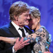 Robert Redford y su gran amiga Jane Fonda.