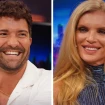 Pablo Alborán y Esther Cañadas en un montaje en El hormiguero