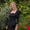 Eugenia Martínez de Irujo con un vestido negro en una imagen de redes