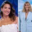 Nagore Robles en un montaje con Sandra Barneda.
