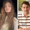 Sara Carbonero e Iker Casillas en un montaje