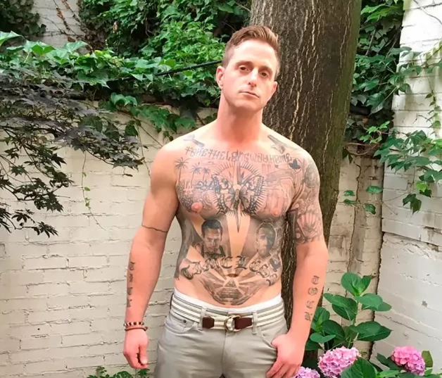 Cameron Douglas poco después de salir de la cárcel.