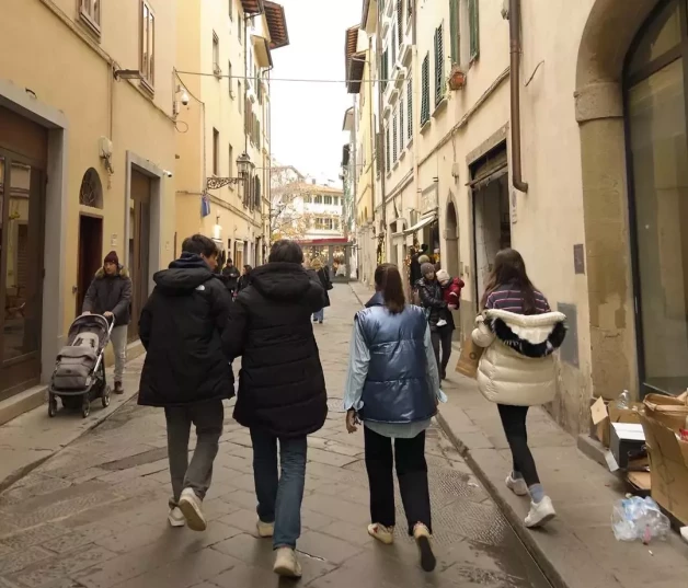 Nuria Roca en su viaje a Italia (Instagram)