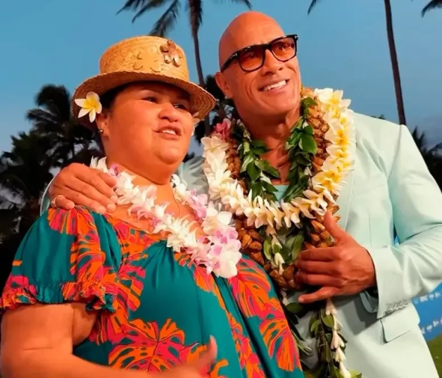 Dwayne 'The Rock' Johnson en la presentación de Vaiana 2.