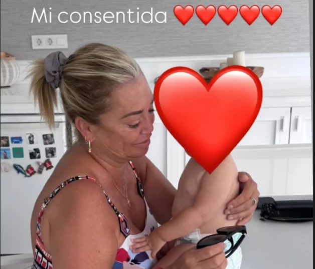 Belén Esteban y Alma, hija de Anabel Pantoja.