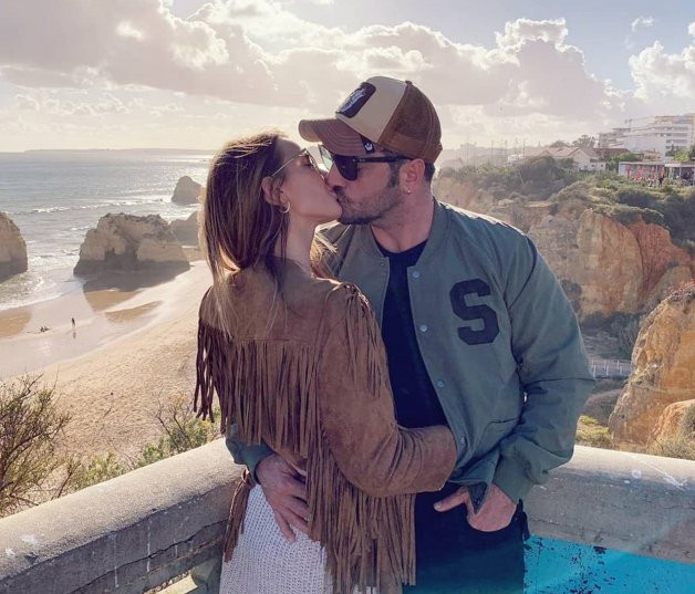 David Bustamante y Yana Olina están felices en Cantabria.