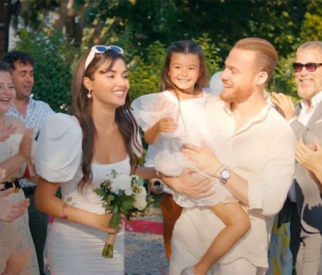 Eda y Serkan celebran su esperada boda en 'Love is in the air'.