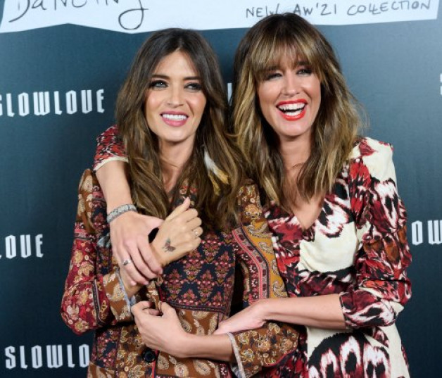 Sara Carbonero e Isabel Jiménez en la presentación de su nueva colección de moda de Slow Love.