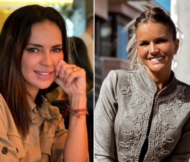Olga Moreno y Marta López, en fotografías de sus respectivas cuentas de Instagram.