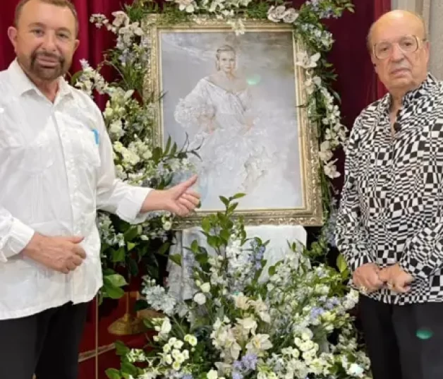 Rappel y José Manuel Parada en el funeral a Carmen Sevilla.