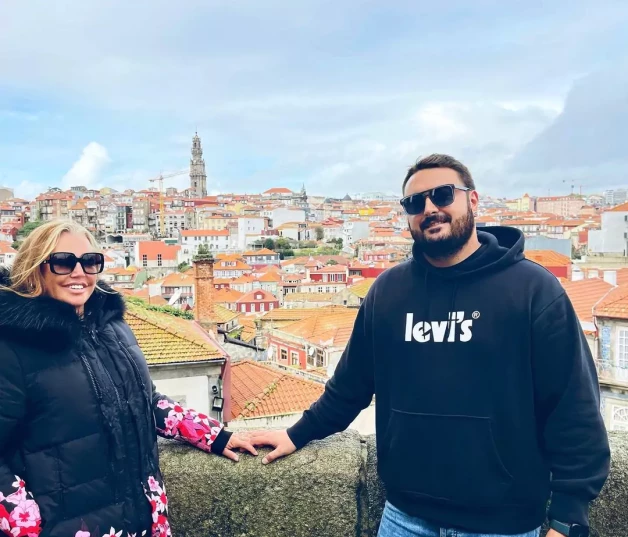 Belén Esteban y Miguel Marcos durante su escapada a Oporto (Instagram: @belenestebanmenendez)