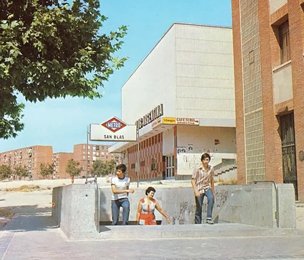 Barrio donde se crió Belén Esteban.