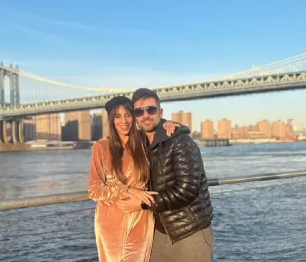 Almudena Cid y Gerardo Berodia en Nueva York