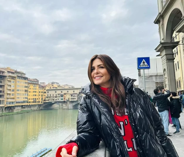 Nuria Roca en su viaje a Italia (Instagram)