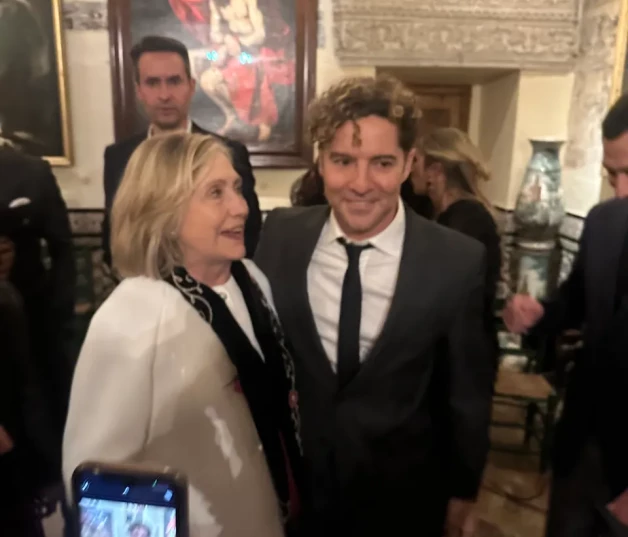 hillary clinton david bisbal