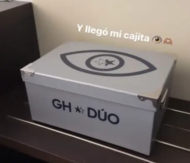 La caja de Asraf Beno tras la final de 'GH Dúo'.