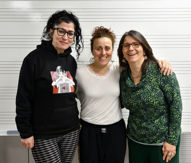 Carmen, Helga y Anna, las tres profesionales detrás de esta iniciativa.