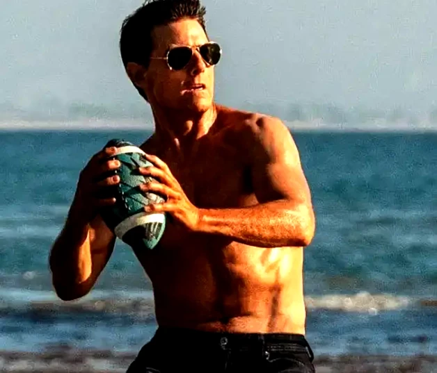 Tom Cruise con balon