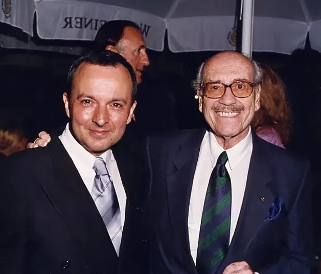 José Luis López Vázquez con Ocativoo Aceves