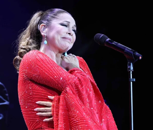 Isabel Pantoja, en concierto.