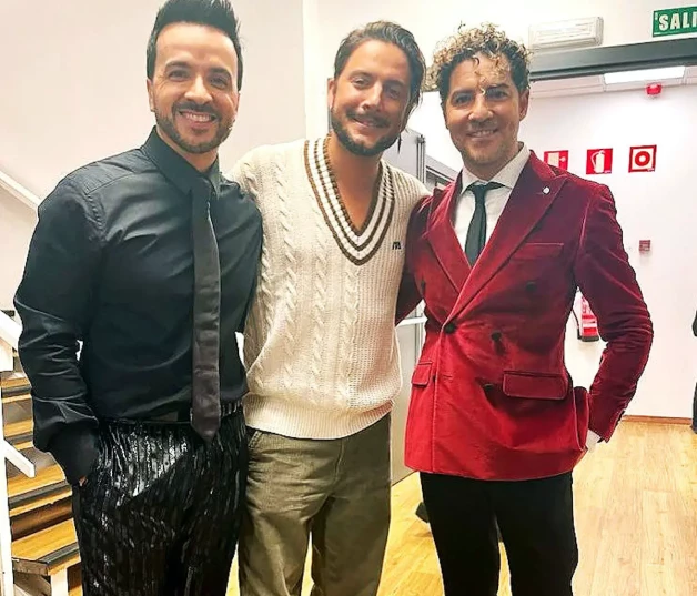 Bisbal, Manuel Carrasco y Luis Fonsi