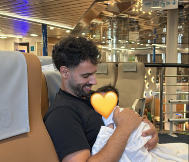 Isa Pantoja y Asraf Beno disfrutan de su primer viaje con su hijo Cairo en Marruecos