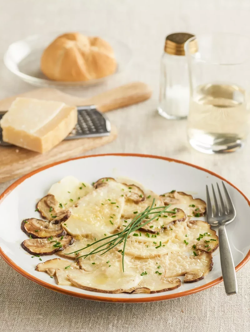 Carpaccio de boletus