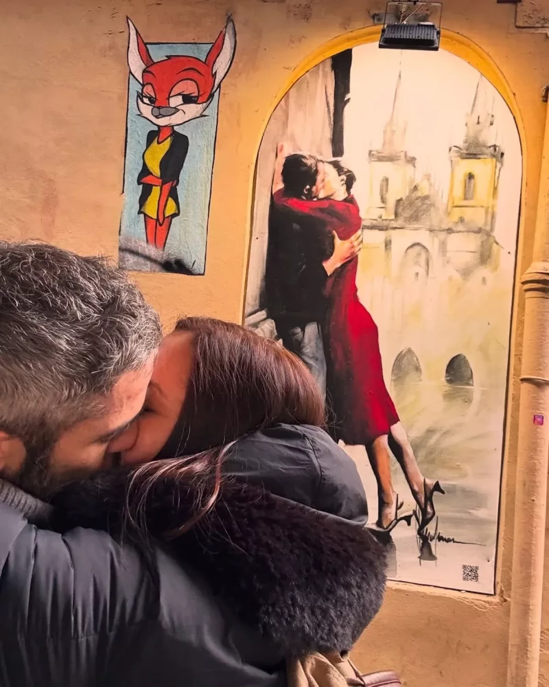 Roberto Leal y Sara Rubio Viaje Praga