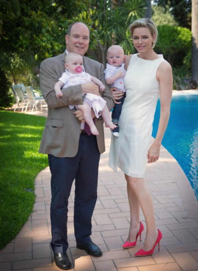 La pareja real monegasca ha conseguido formar una bonita familia con sus hijos, Jaime y Gabriela.  