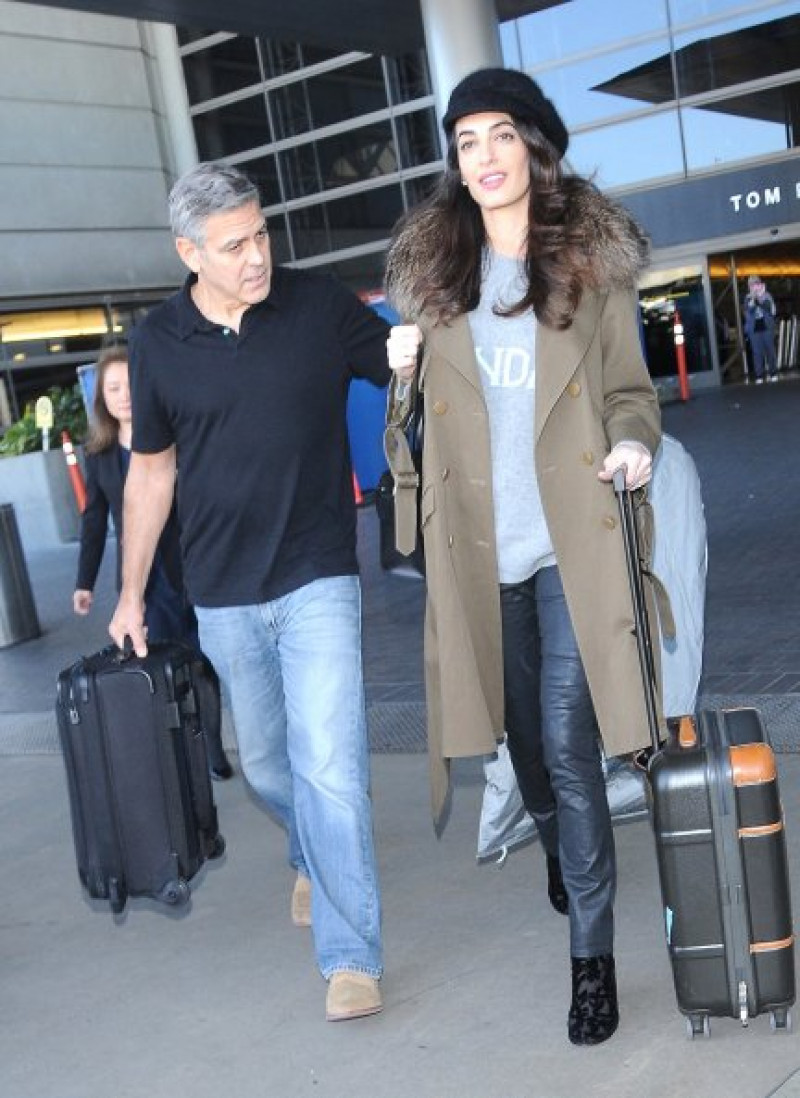 George y Amal están emocionados con la idea de ser padres.