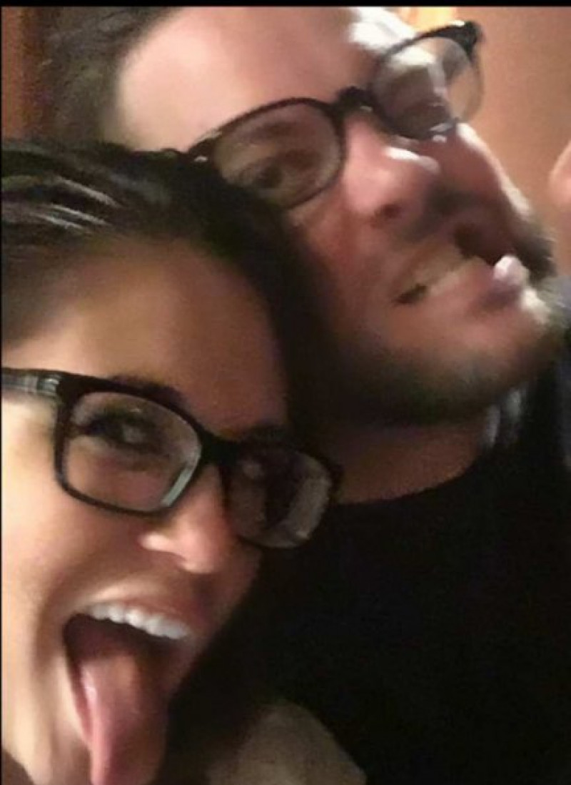 Una imagen de redes sociales de Maegan y Nathan Hamill, que empezaron a salir a finales del 2015.
