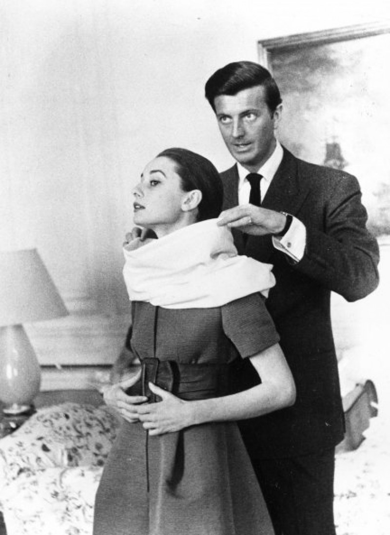 Audrey Hepburn fue musa de Givenchy.