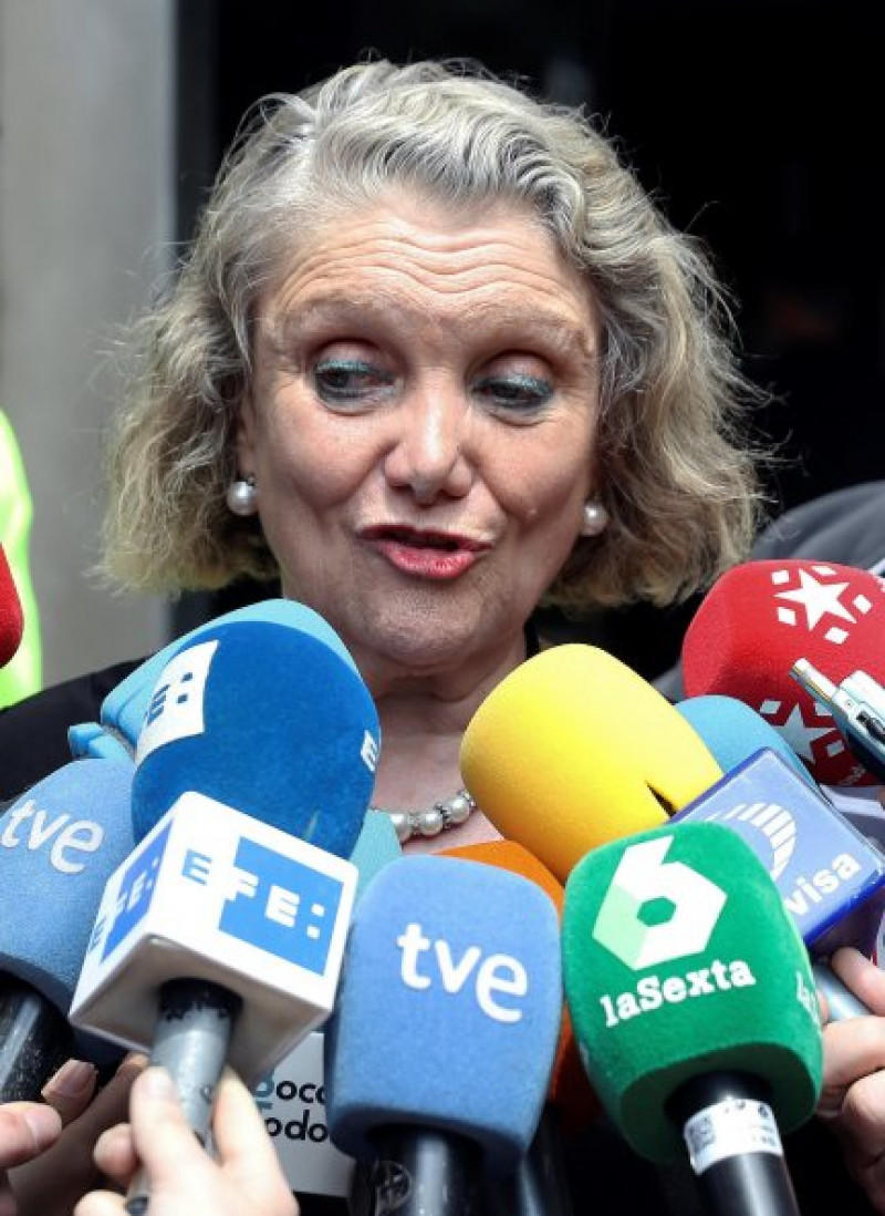 Helena Fernán Gómez, hija de la desaparecida cantante.