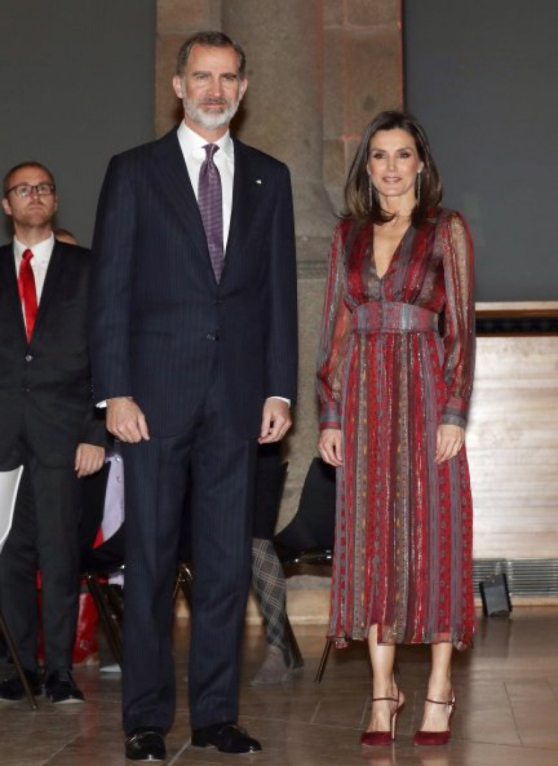 Felipe y Letizia en la entrega de los Premios Nacionales de Cultura.