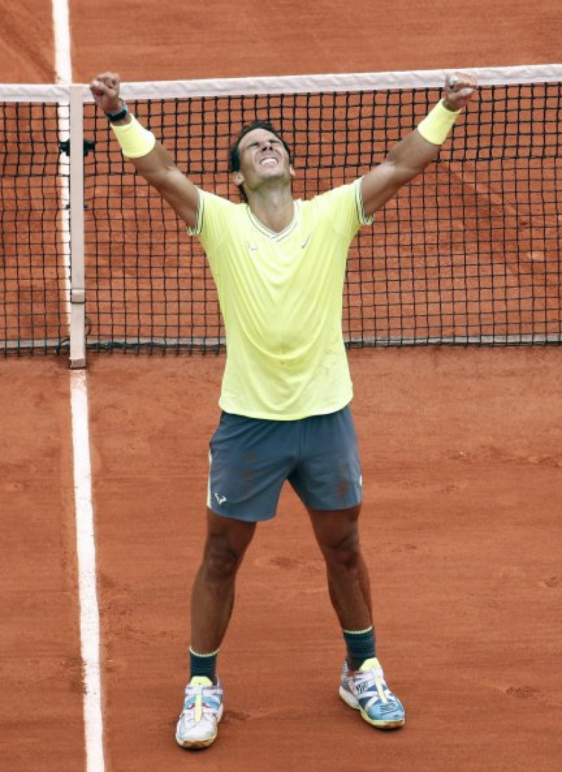 Momento en el que Nadal ganó Roland Garros por 12a vez