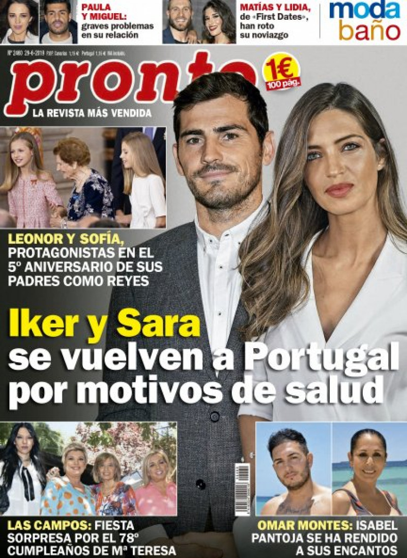 Portada de la revista Pronto número 2460