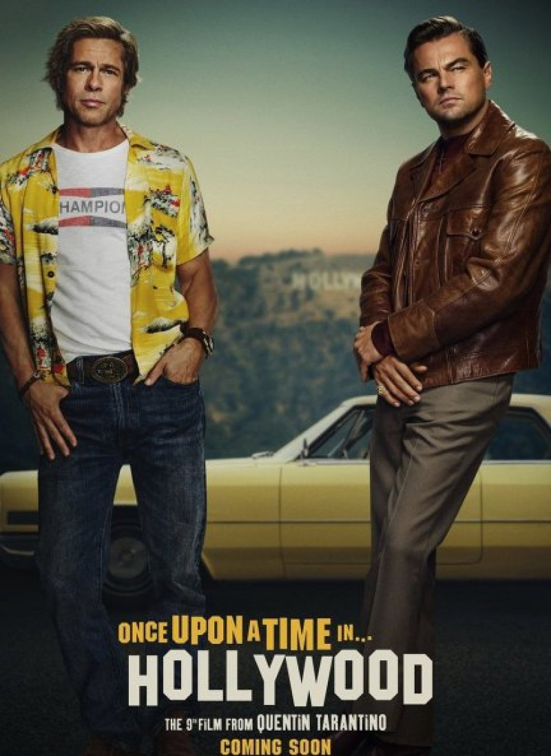 Brad Pitt y Leonardo DiCaprio comparten cartel por primera vez gracias a Tarantino.